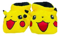 Comprar Babucha Térmica Pantuflas Tela Peluche Pikachu Niño