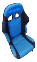 Comprar Asiento Genérico En Poliéster Azul Corredizo Y Reclinable