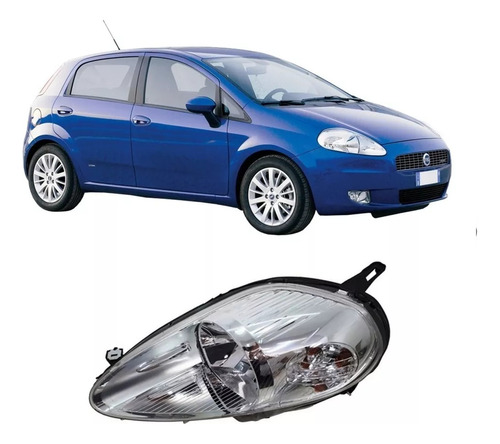 Optica Fiat Punto 2007 2008 2009 2010 2011 2012