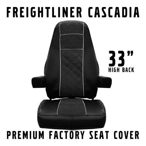 Freightliner Cascadia Premium Factory Funda Asiento Cuero