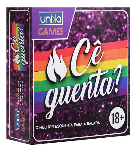 Imagem 8 de 8 de Jogo Lgbt C/4 Shots Cê Guenta? Unika