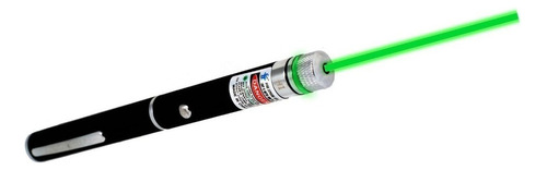 Laser Pointer Verde Lanterna 1000mw Até 7km Resistente Top Cor do laser Preto - Verde