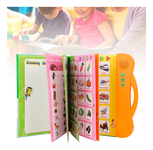 Libro Con Sonido Interactivo Para Aprendizaje De Ingles 2vr9