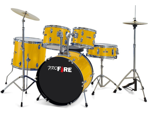 Bateria Spanking Profire 20 Ferragem Cromada  Várias Cores