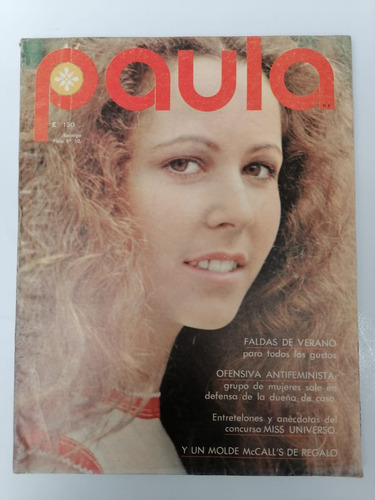 Revista Paula Nº153 Noviembre 1973