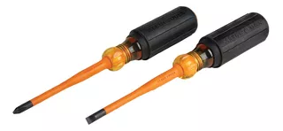 Klein Tools 33732ins Slim-tip Insulated Phillips And Cab Yyn