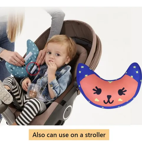 Cojin De Cuello De Viaje Para Asiento De Automovil Para Nino