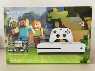 Xbox One S Minecraft Edition Blanca