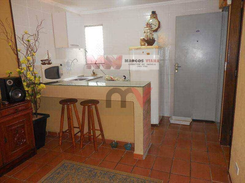 Kitnet À Venda, 36 M² Por R$ 120.000,00 - Aviação - Praia Grande/sp - Kn0077