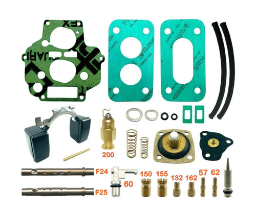 Kit Reparo Carburador Chevette 1.6 S Álcool Weber460 1989/..