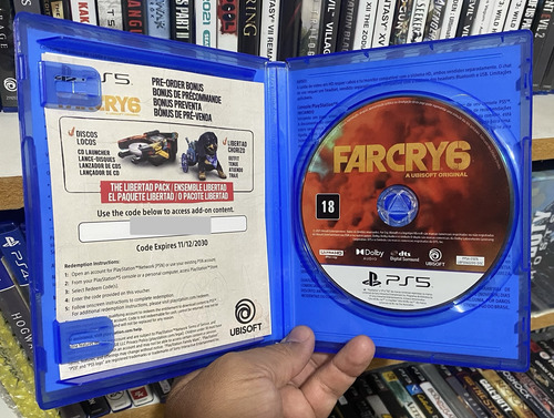 Farcry 6 Dublado Brasil C/códigos Dlcs Válidos Ps5 Físico (Usado)