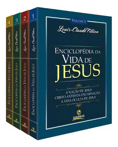 Sugestão Aniversário Dia Mães Especial: Enciclopédia Da Vida De Jesus | 4 Volumes - Edição Especial, de Deus Pai Jesus Espírito Santo., vol. 1. Editora Central Gospel, capa mole, edição lançamento em português, 2022