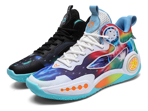 Zapatos De Baloncesto De Pato Mandarín De Colores Mágicos