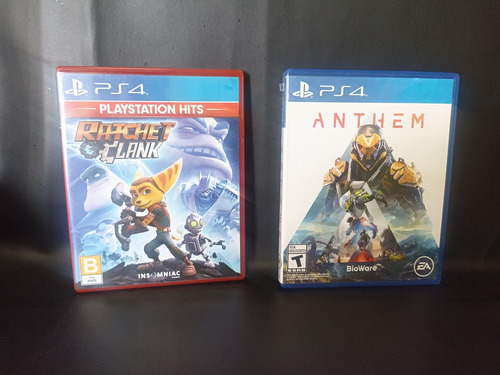 Playstation 4 Duo Pack Ratchet & Clank + Anthem FĂsicos (Reacondicionado)