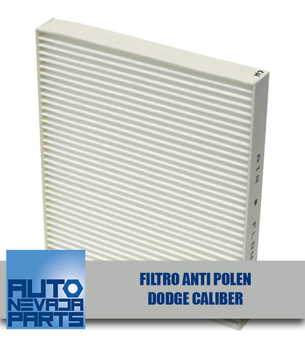 Filtro Anti-polen Del A/c Para Dodge Caliber.