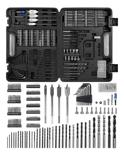 Set Maletin 201 Pzas  Brocas Y Mechas Wesco 