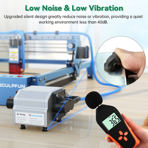 Bomba Air Sculpfun Nozzle Suite Laser Assist S10 30 L/min