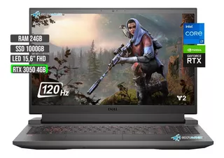 Portatil Dell Gamer Intel Core I7 Ssd 1tb Ram 24gb Rtx 3050