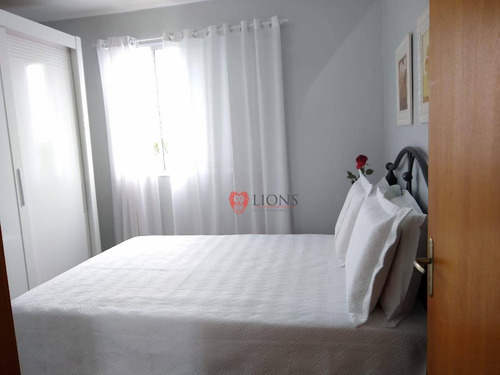 Apartamento Com 2 Dormitórios À Venda, 46 M² Por R$ 127.000 - Santa Fé - Gravataí/rs - Ap0703