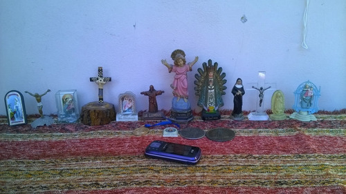 Lote Imágenes Religiosas Virgen Cristo Crucificad Santa Rita
