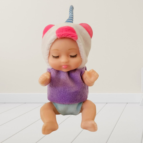 Mini Bonecas Bebê Reborn Com Pijama Kit 3 Unidades | Fofas