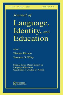 Libro Queer Inquiry In Language Education Jlie V5#1 - Nel...