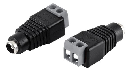 Conector Para Cftv Plug P4 Femea Conex 1000 Intelbras 50 Un