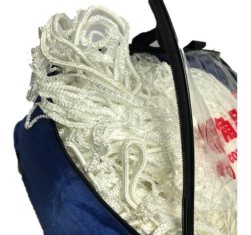 Imagen 3 de 9 de 2 X Red Arco Futbol Net 11 Profesional Medida Oficial Luxury