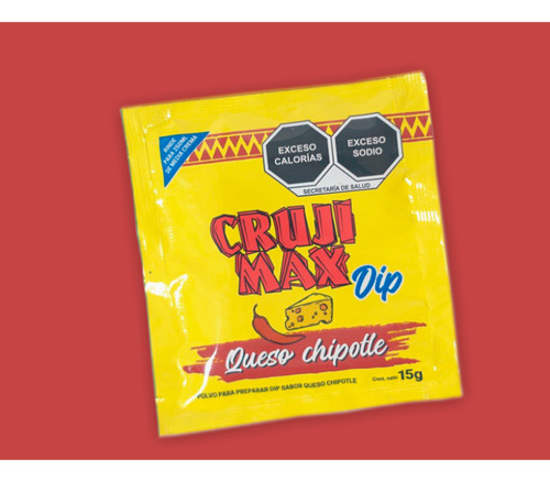 1 Sobre Dip Sabor Queso Chipotle Crujimax De 15g De Yucatán