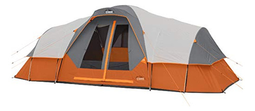 Core 11 Person Large Multi Room Tent For Family Wwz1y