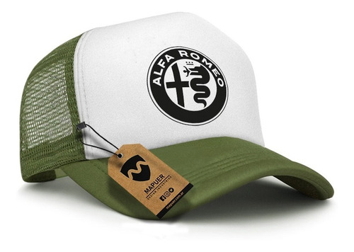 Gorra Alfa Romeo Trucker Custom Garage 1 - Mapuer Remeras