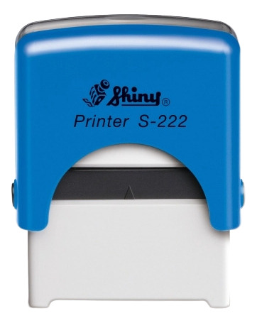 Sello Automatico Shiny (14x38mm) Texto Personalizado Negro