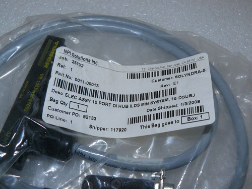 Turck Vb 1003-m/s1052 Picofast Junction Box Connector 10 Zze