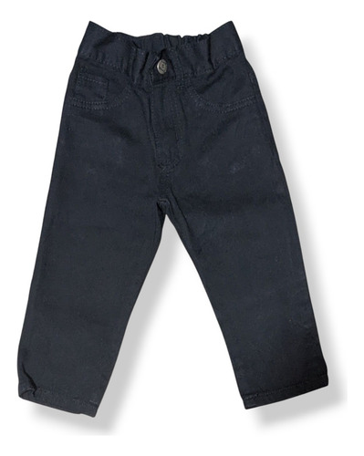 Pantalon Bebe Gabardina Rigida Recto Ancho Moda Guimel Kids