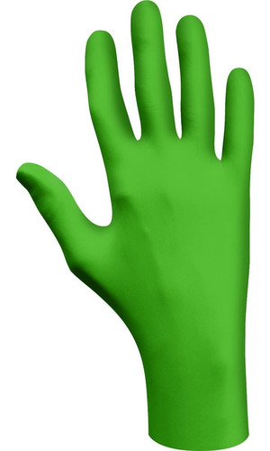 Showa 6110pfm Green-dex Guante Biodegradable De Nitrilo De G