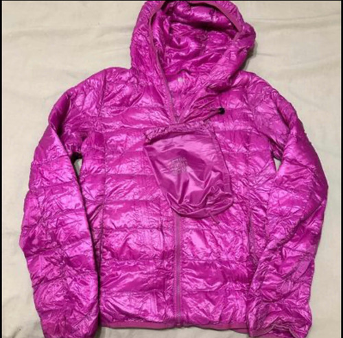 Campera Uniqlo Fucsia Talle Small - Como Nueva