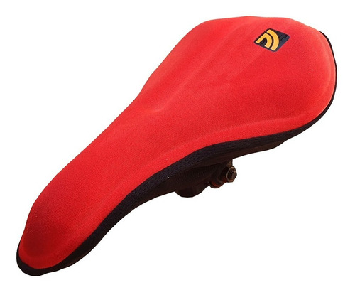 Imagem 2 de 3 de Capa De Gel Bike Ciclismo Bicicleta Prottector Vermelho