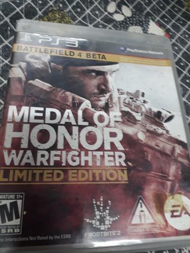 Jogo Original Ps3 Medal Of Honror