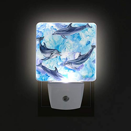 Luz Nocturna Led Con Sensor De Atardecer A Amanecer