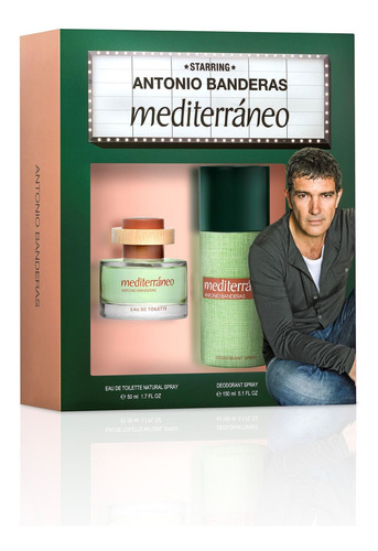 Banderas - Mediterraneo - Pack - 50 Ml + Deo 150 Ml