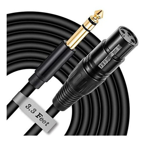 Cable Para Micrófono: Cable Xlr Hembra A 1-4, Trs A Xlr Cabl