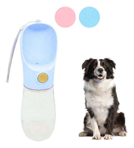 Botella Dispenser De Agua Portátil Mascotas Perro Gato Viaje