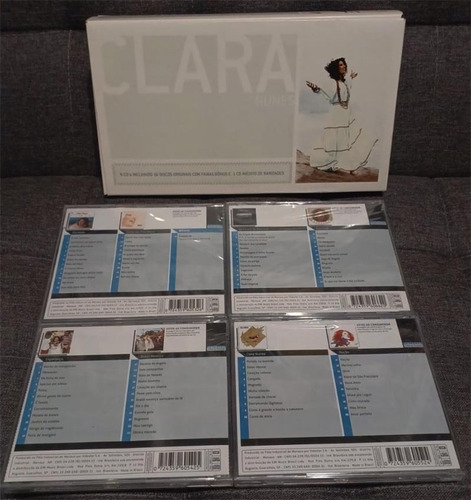 Clara Nunes - Clara - Box Raro Com 9 Cds Lacrados - Novos! (Usado)
