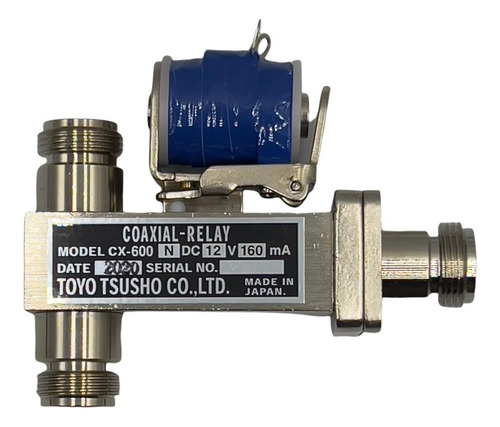 Kit C/02 Rele Antena Coaxial Spdt 12vdc 160ma Cx-600n Tohtsu