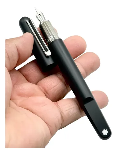 Pluma Estilografica Montblanc Marc Newson Negro Mate Fuente