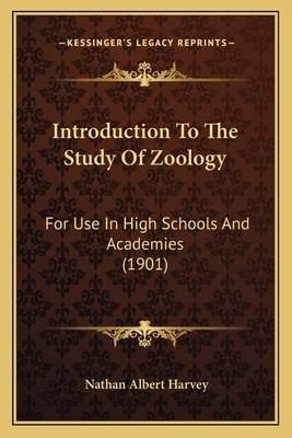 Libro Introduction To The Study Of Zoology: For Use In Hi...