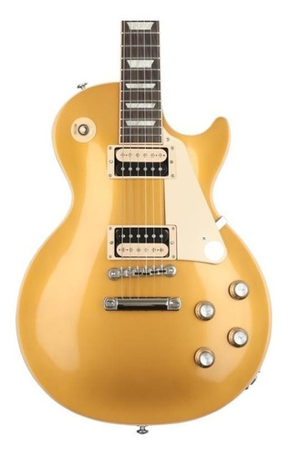 Guitarra Gibson Les Paul Classic 2019 Gold Top C/ Nf-e