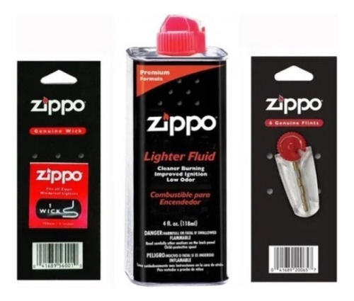 Kit De Cuidado Marca Zippo Envio Gratis