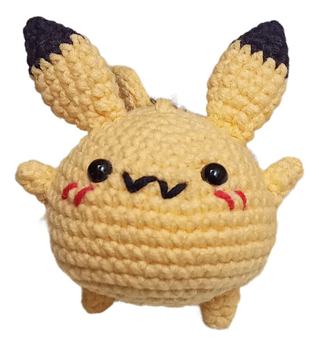 Llaveros De Crochet Pokemon - Pikachu, Snorlax