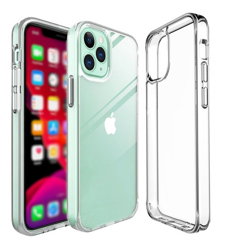 Transparent Shockproof Para Phone Case For iPhone Tpu